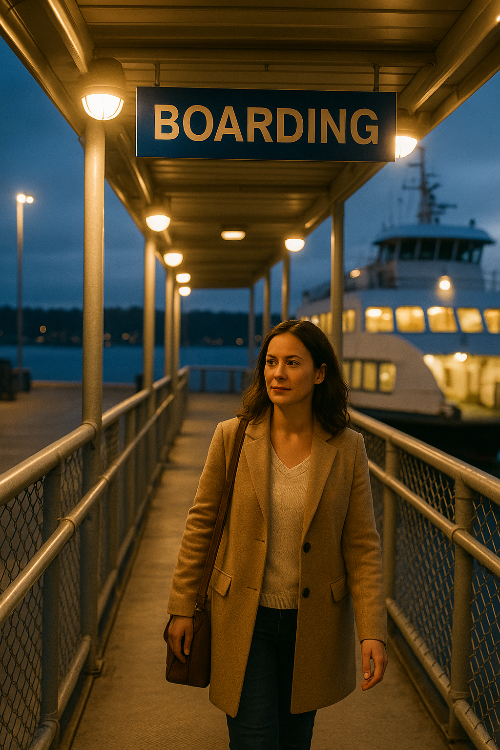 Well-lit boarding