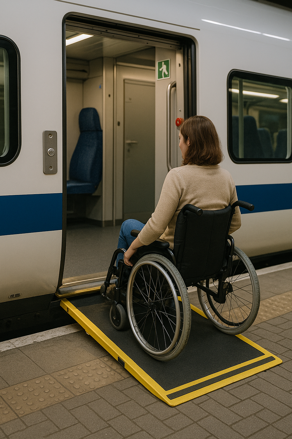 Barrier-free boarding