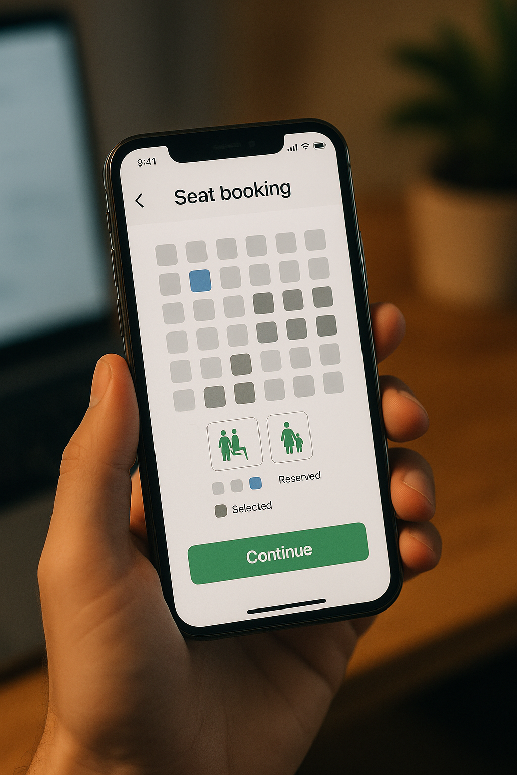 Seat booking